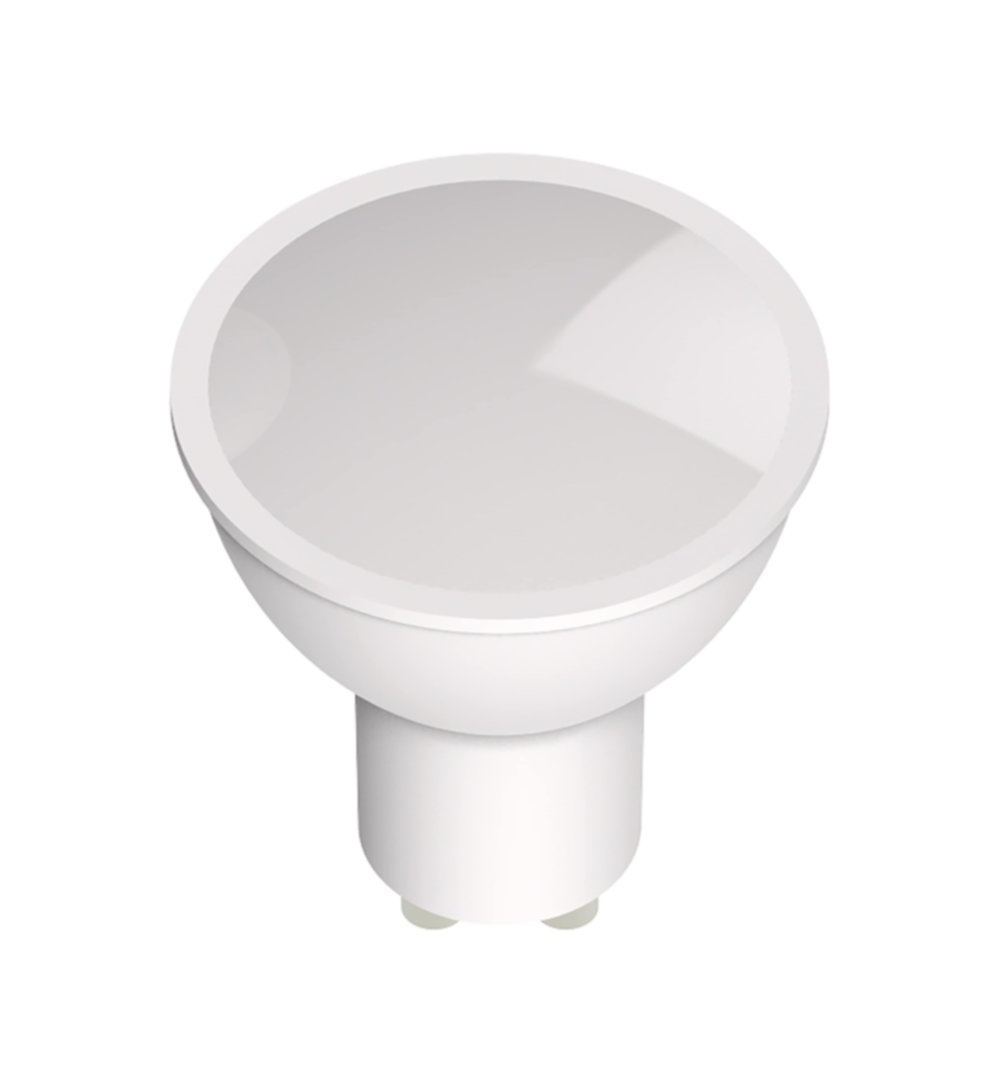 Ampoule smd gu10 milky 100° 7W 4000k 600LM bt2
