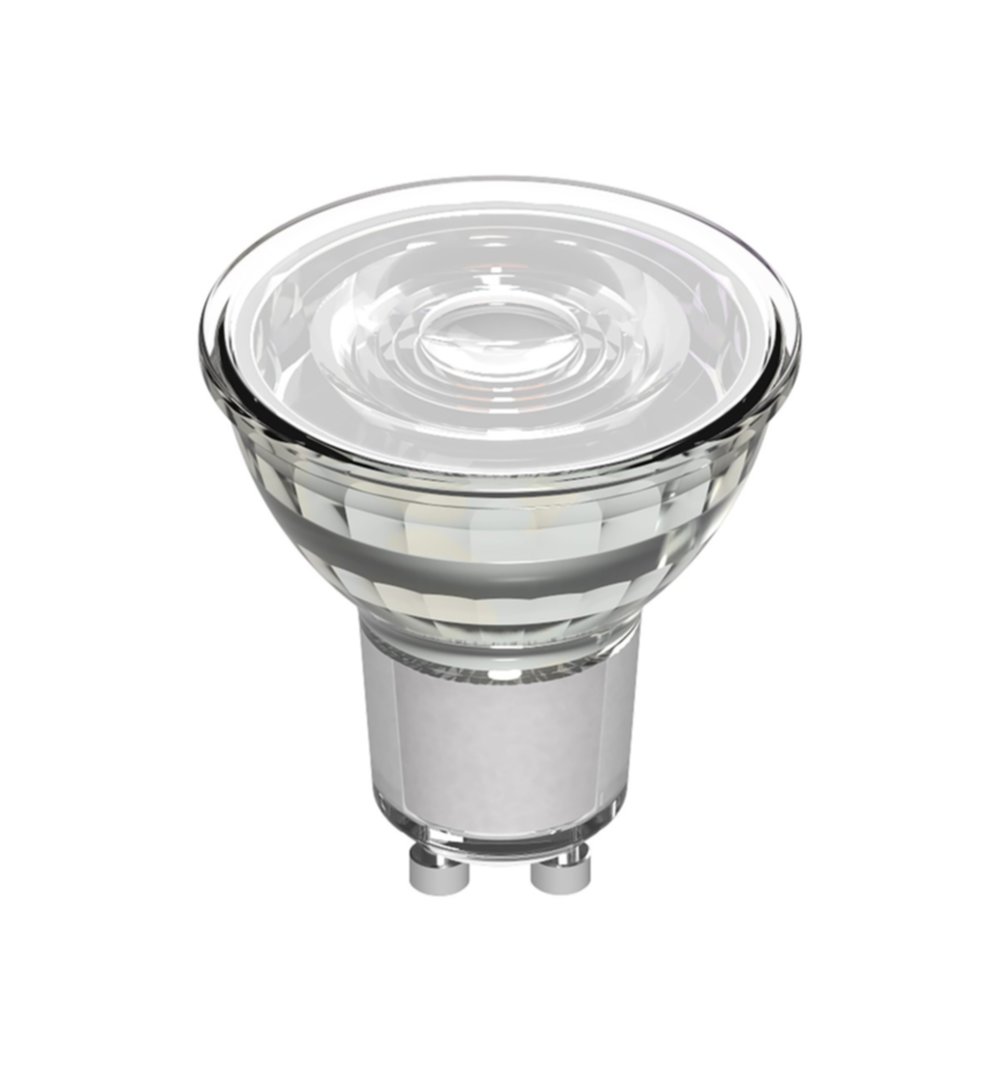 Ampoule verre smd gu10 clair 36° 5.5W 4000k 560lm
