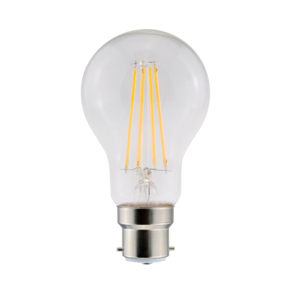 Ampoule a60 fil b22 clair 8.5W 4000k 1055LM bt1
