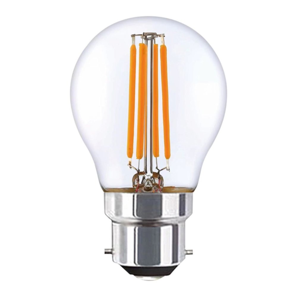 Ampoule g45 fil b22 clair 4.5W 2700k 470LM bt2