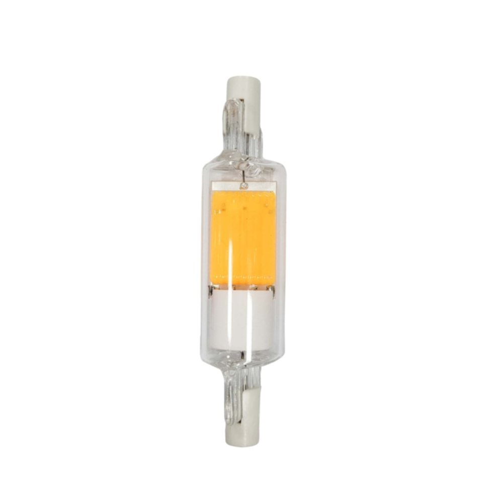 Ampoule cob crayon r7s clair 78mm 4,5W 4000k 500lm
