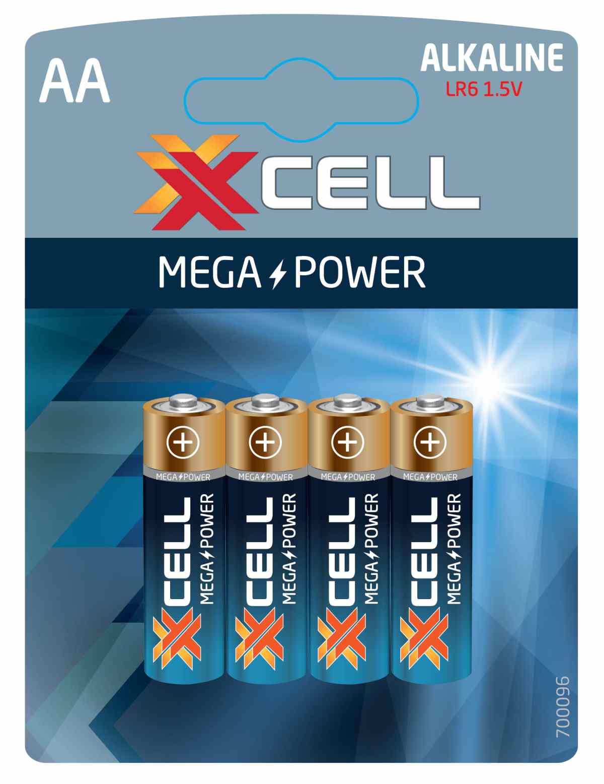 PILE X4 LR06 ALCA XXCELL