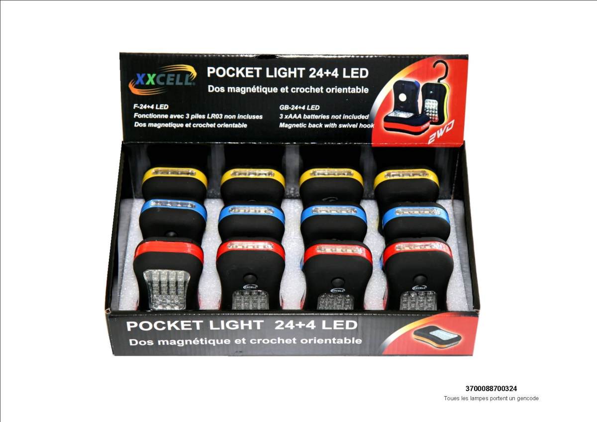 Baladeuse LED rechargeable