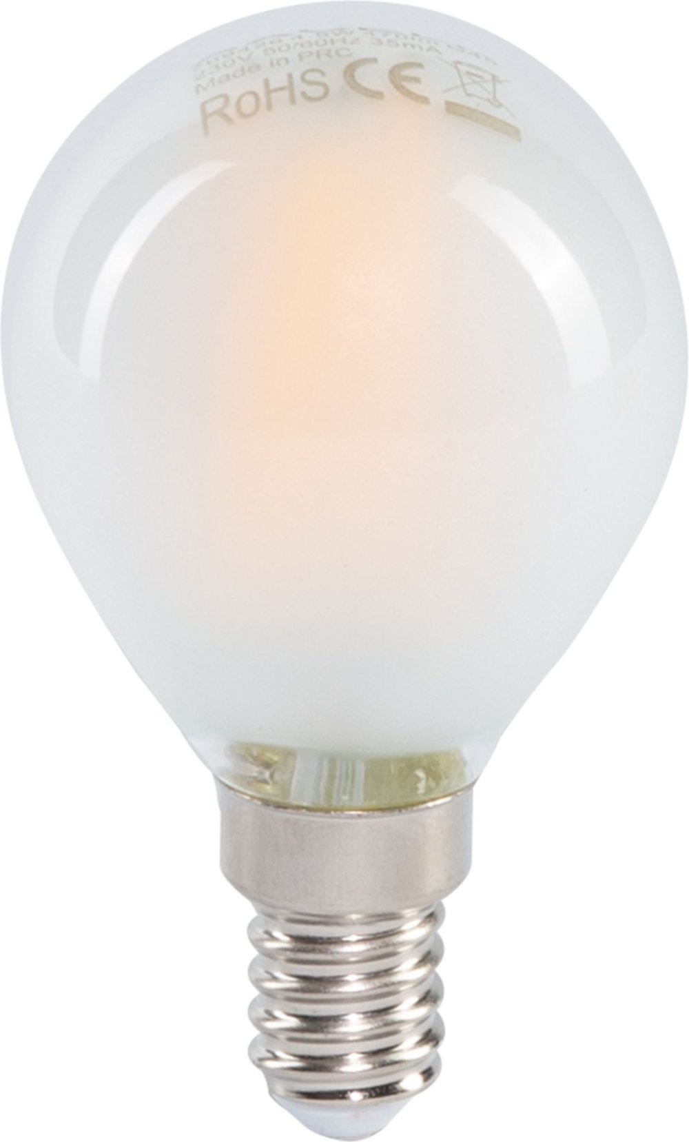 Ampoule LED  Filament Sphere Depolie G45 E14 4W 470Lm 2700K Blister3 XXCELL