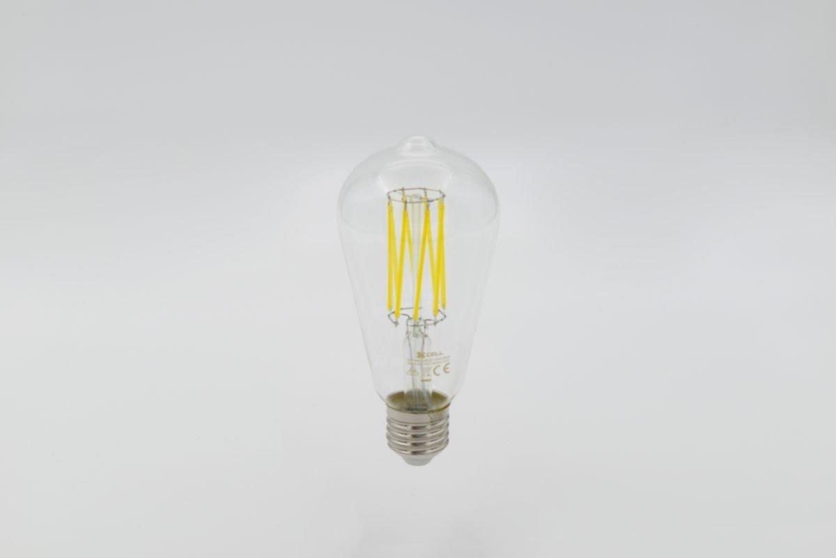 Ampoule led filament classe à st64 E27 3,8W 3000k 806lm