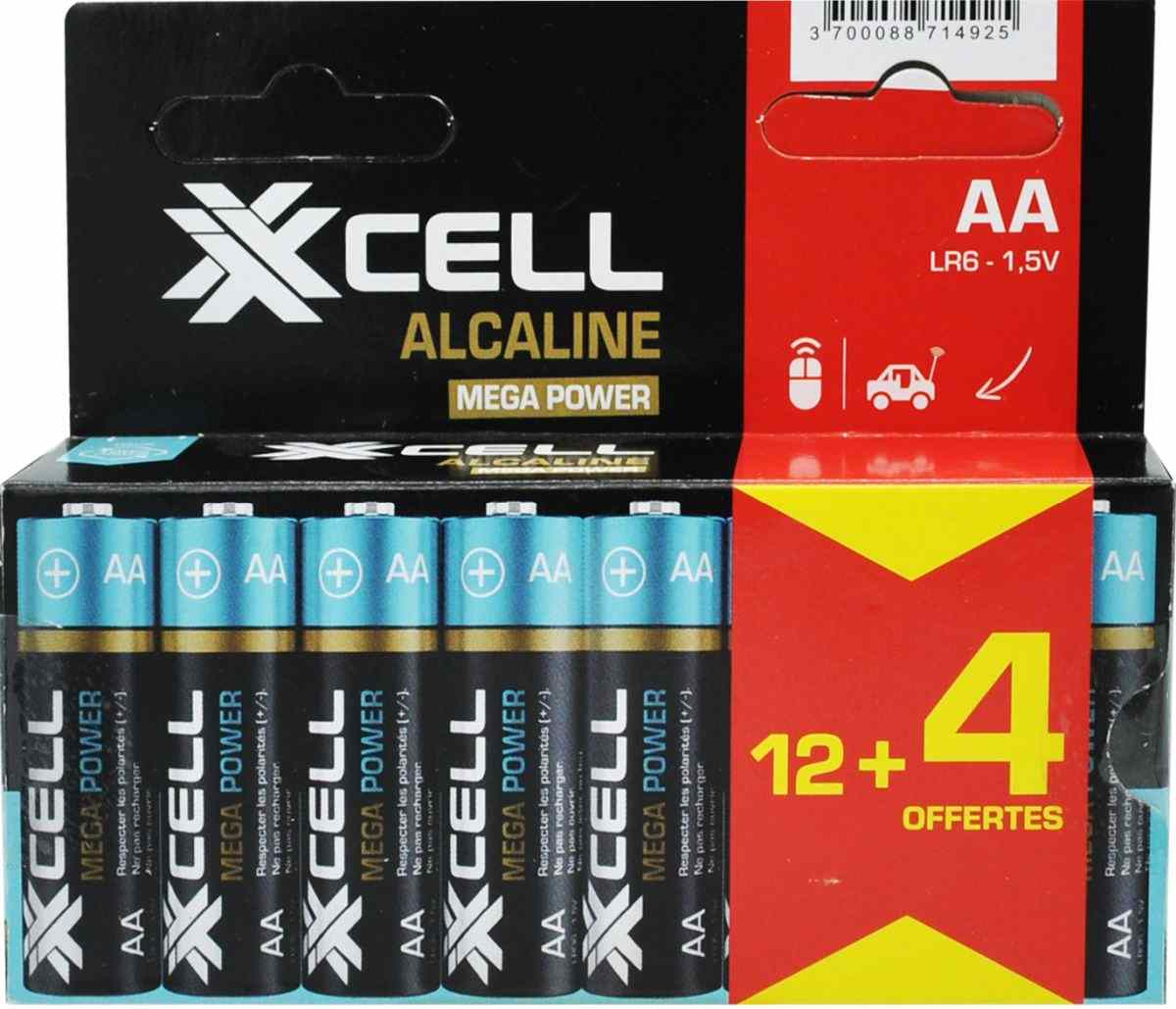Pile alcaline lr6 AA pack x16