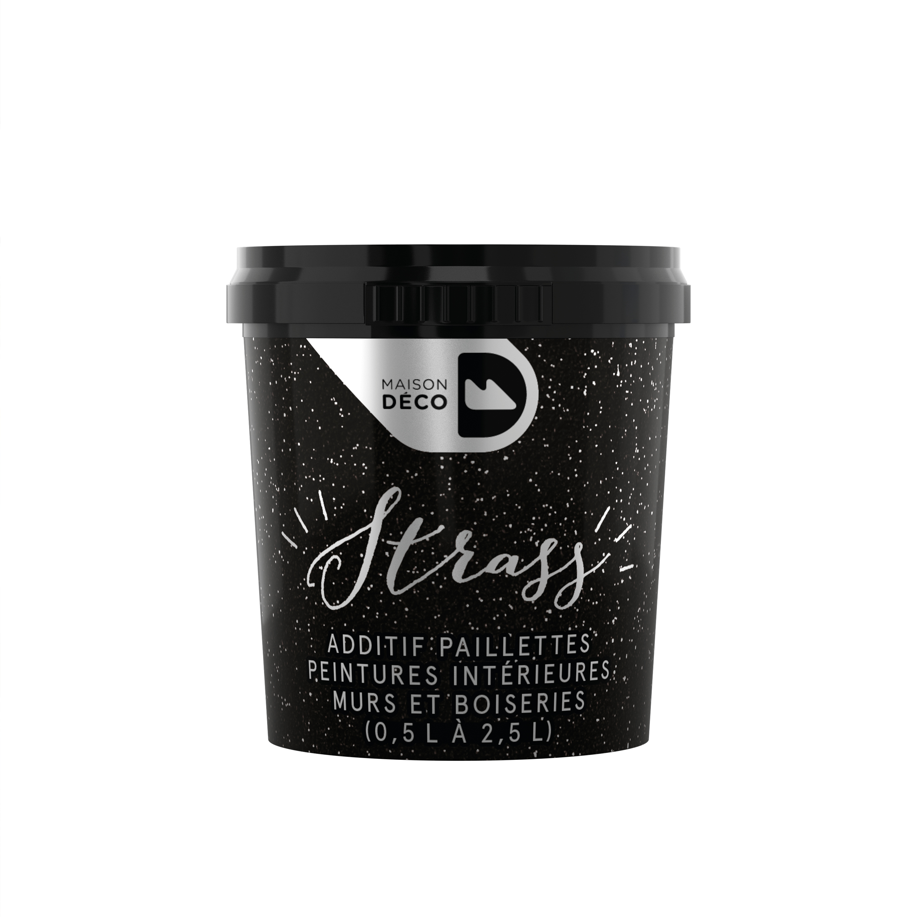 Strass additif paillette 25g argent