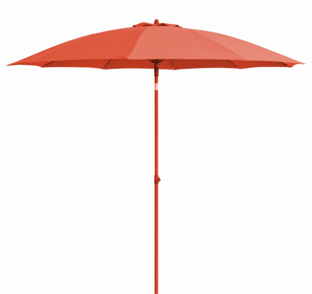Parasol fibre de verre 270 full color   paprika