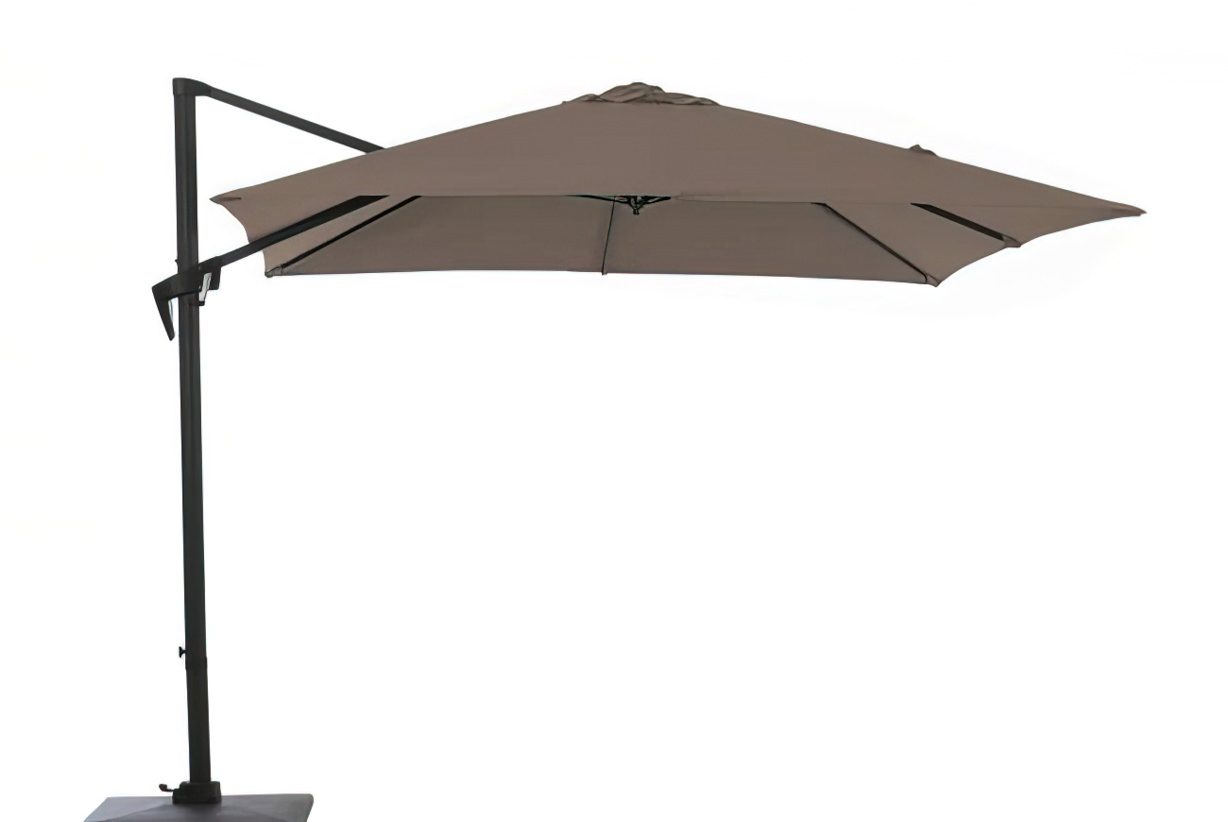 Parasol déporté Roma taupe - PROLOISIRS