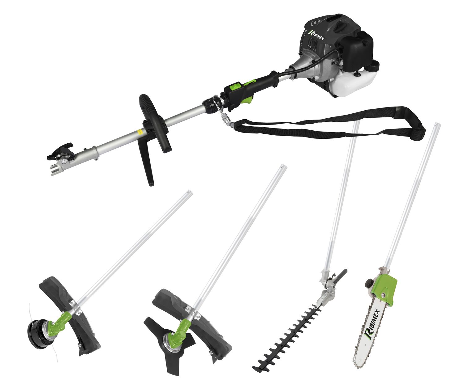 Outil thermique 4 en 1 jardin 43cc - RIBIMEX