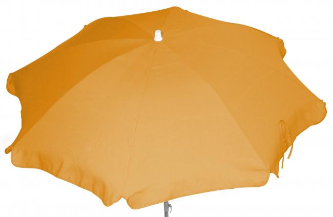 Parasol incliné moutarde