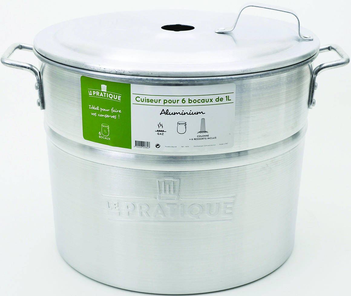 Cuiseur alu à bocaux 25 l