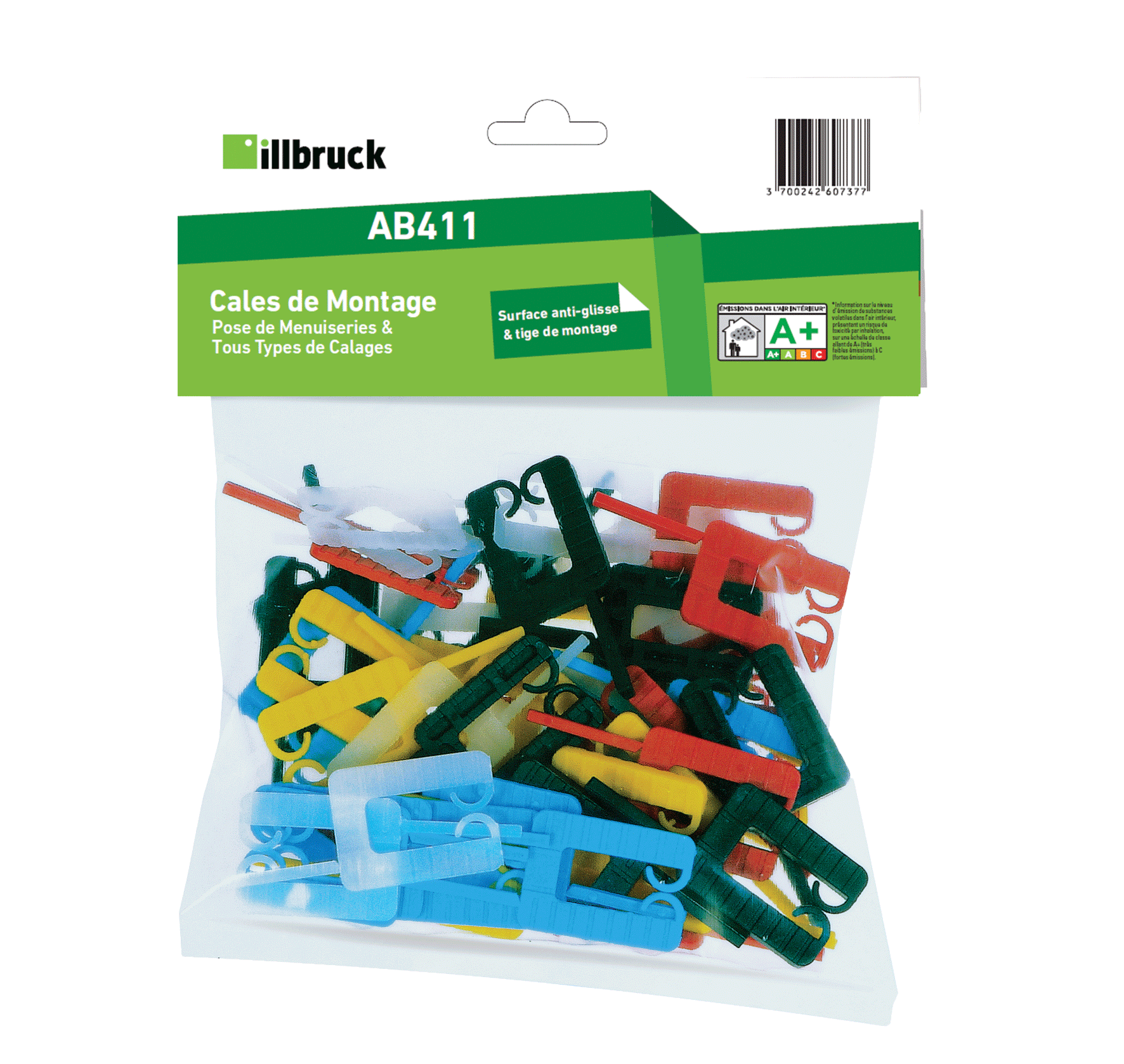 Cales de montage AZ411