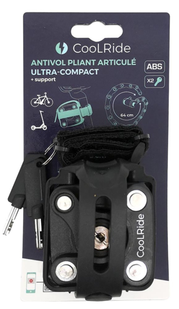 Antivol pliant ultra compact - COOLRIDE