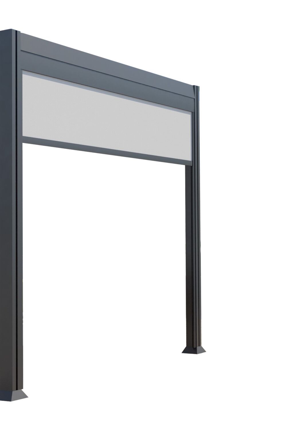 Brise-vue latéral de 3m pour pergolas autoportantes - COULEURS DU MONDE