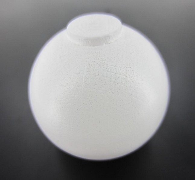 Lot de 2 embouts boules ⌀ 28 - blanc