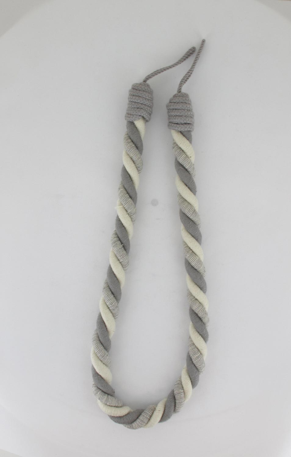 Embrasse cable coton -  blanc