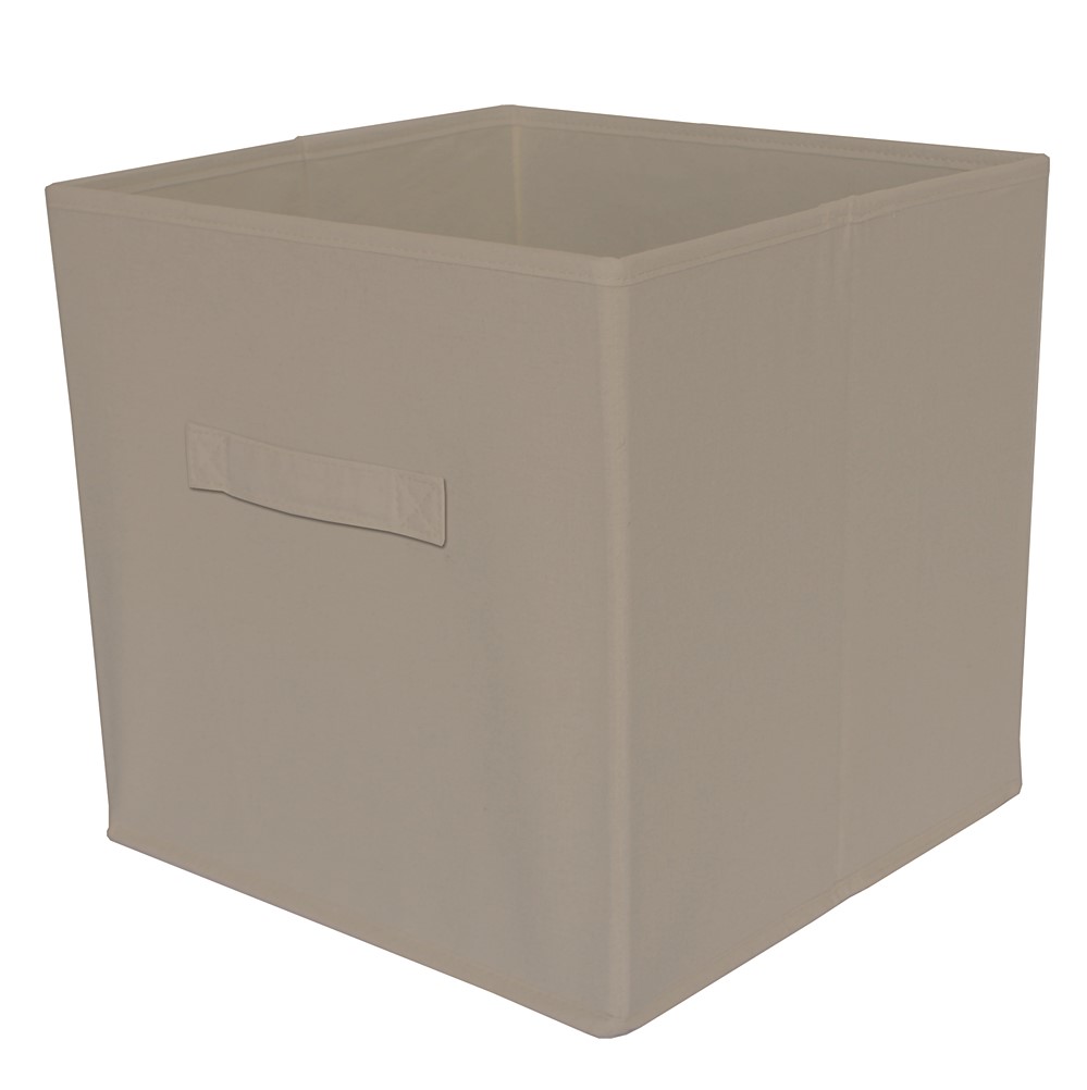 Panier pliable intisse beige