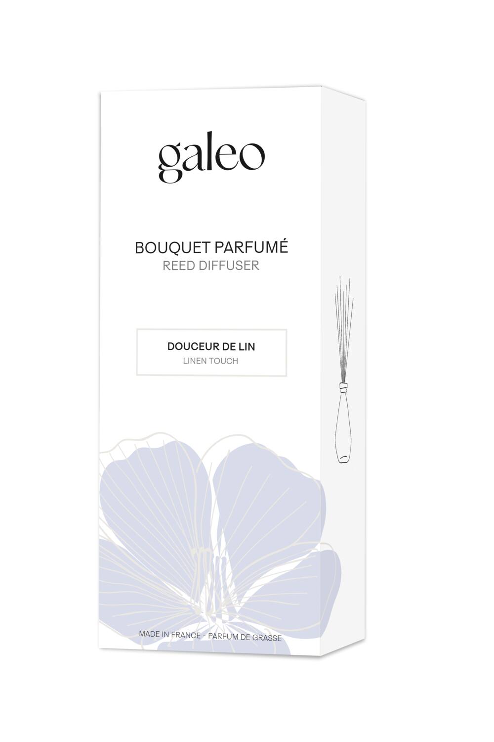 Diffuseur Rotins Douceur de Lin 100ml - GALEO