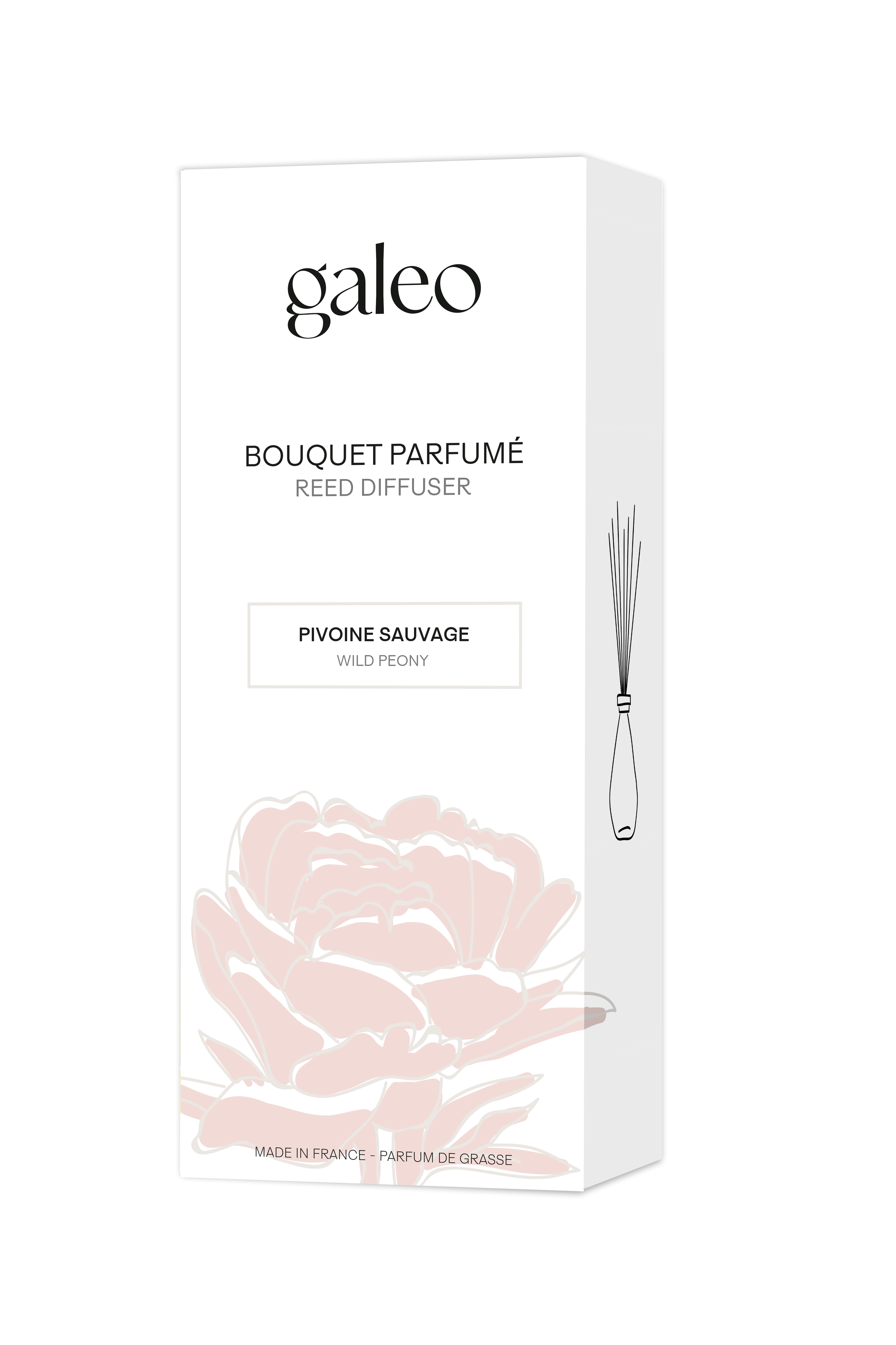 Bouquet parfumé pivoine sauvage