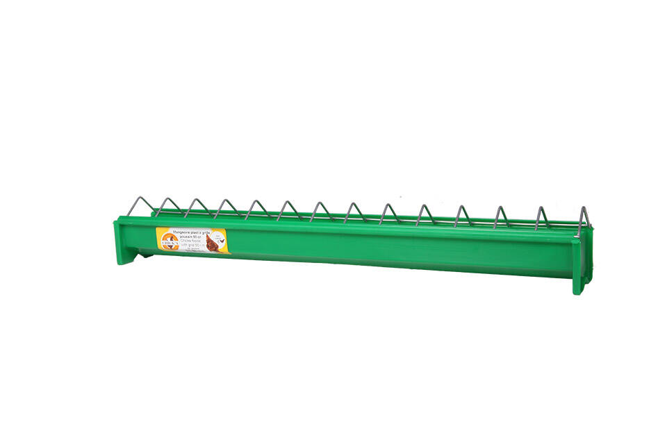 Mangeoire plastique à grille poussin 50cm - CHICK’A