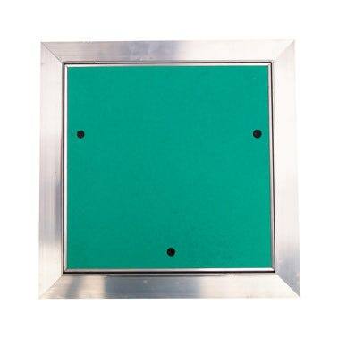 Trappe de visite laquée blanc alu 60x60cm