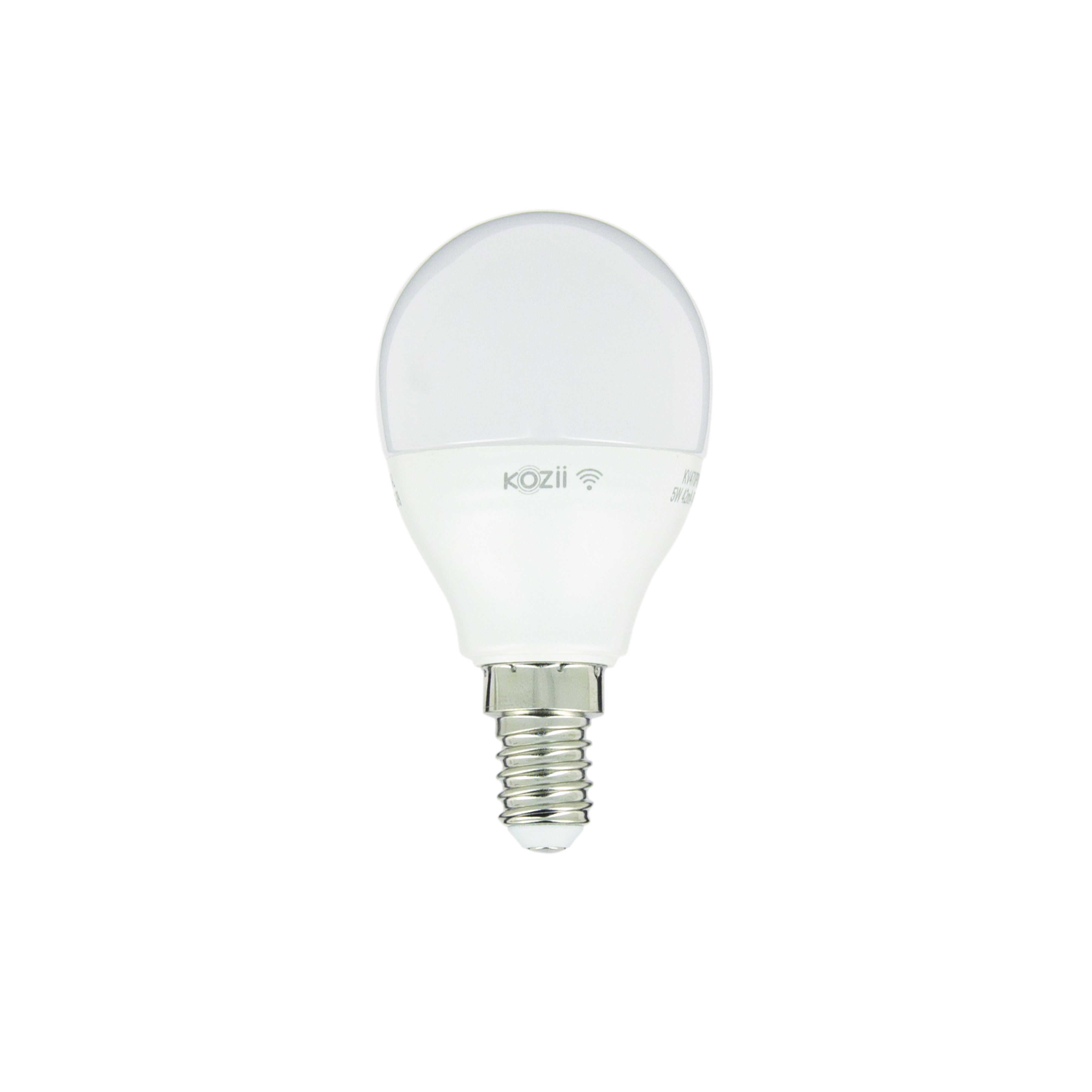 Ampoule led connectée P45 E14 470lm 6W Variable CCT+RVB - KOZII