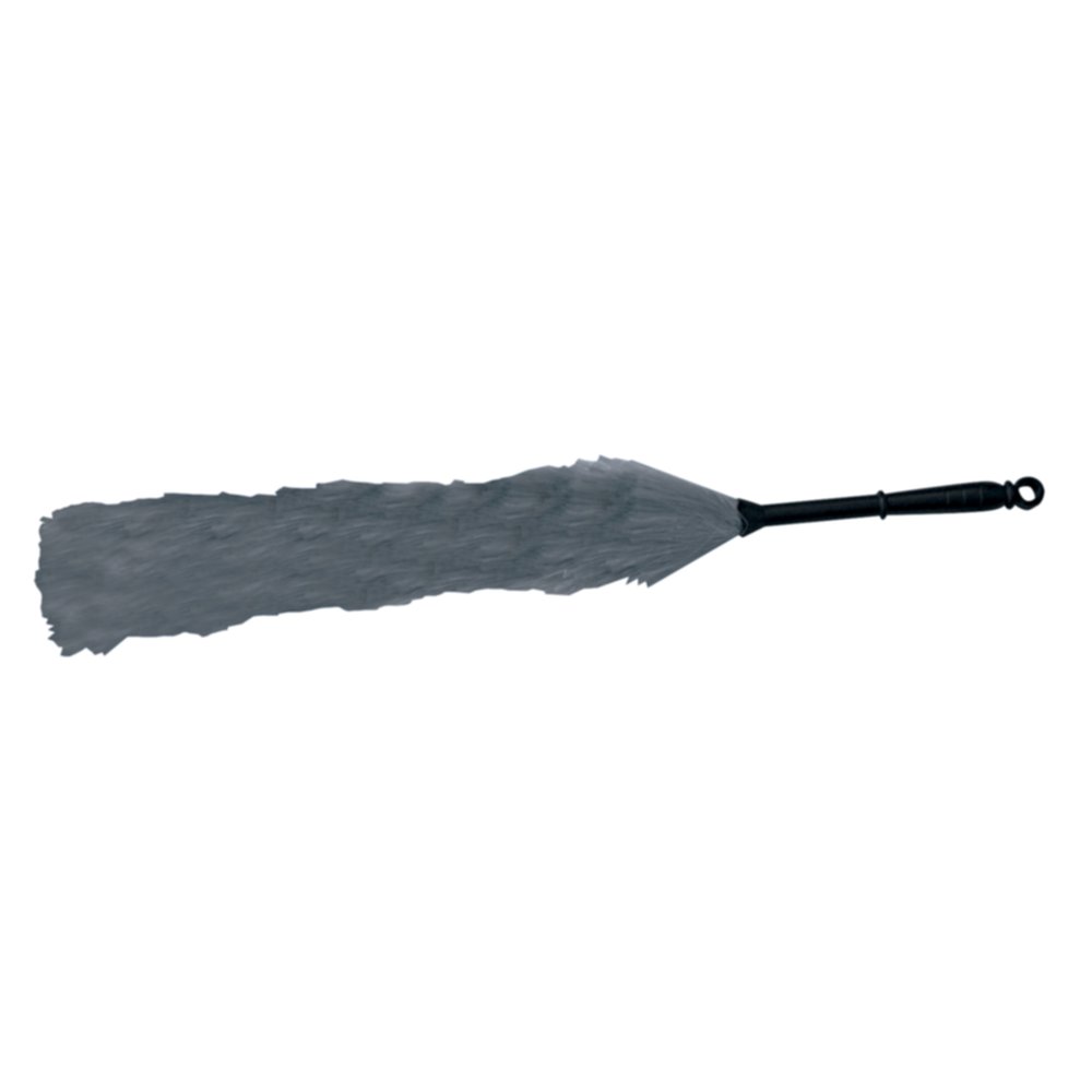 Plumeau noir et gris