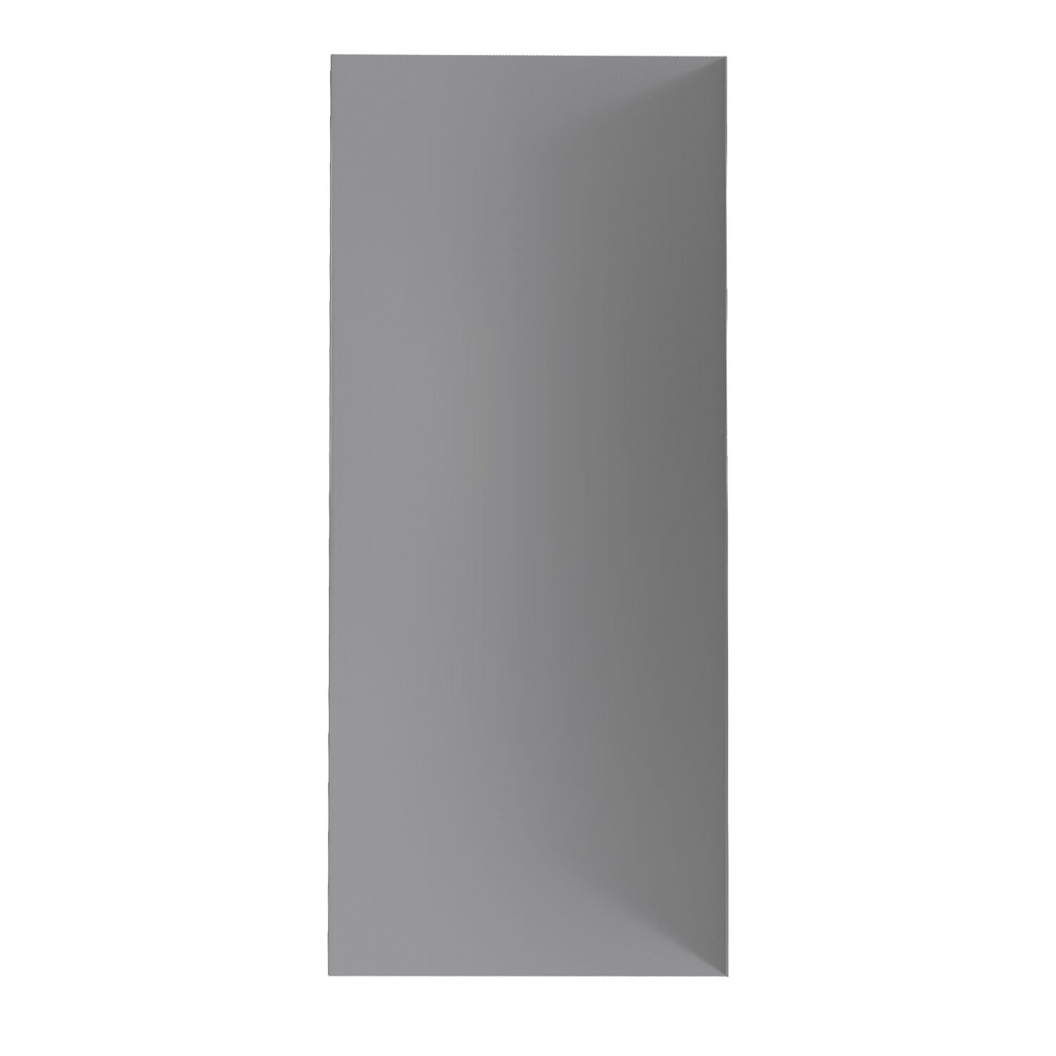 Panneau mural de douche 90 x 210 cm - gris - AURLANE