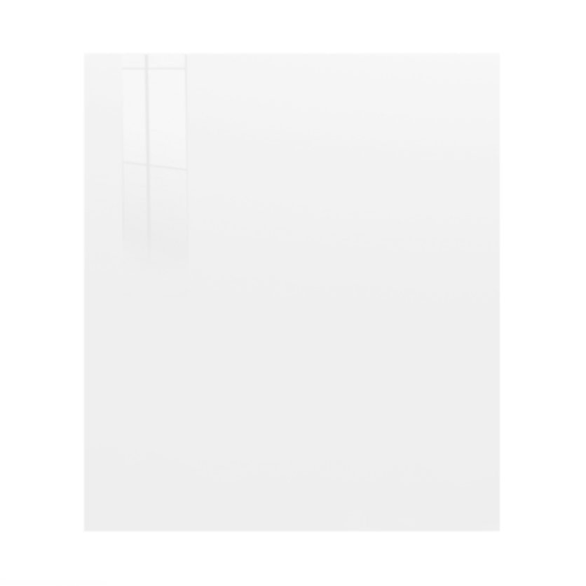 Joue de finition Artika pour meuble haut Blanc Laqué 71,3x58x1,8cm