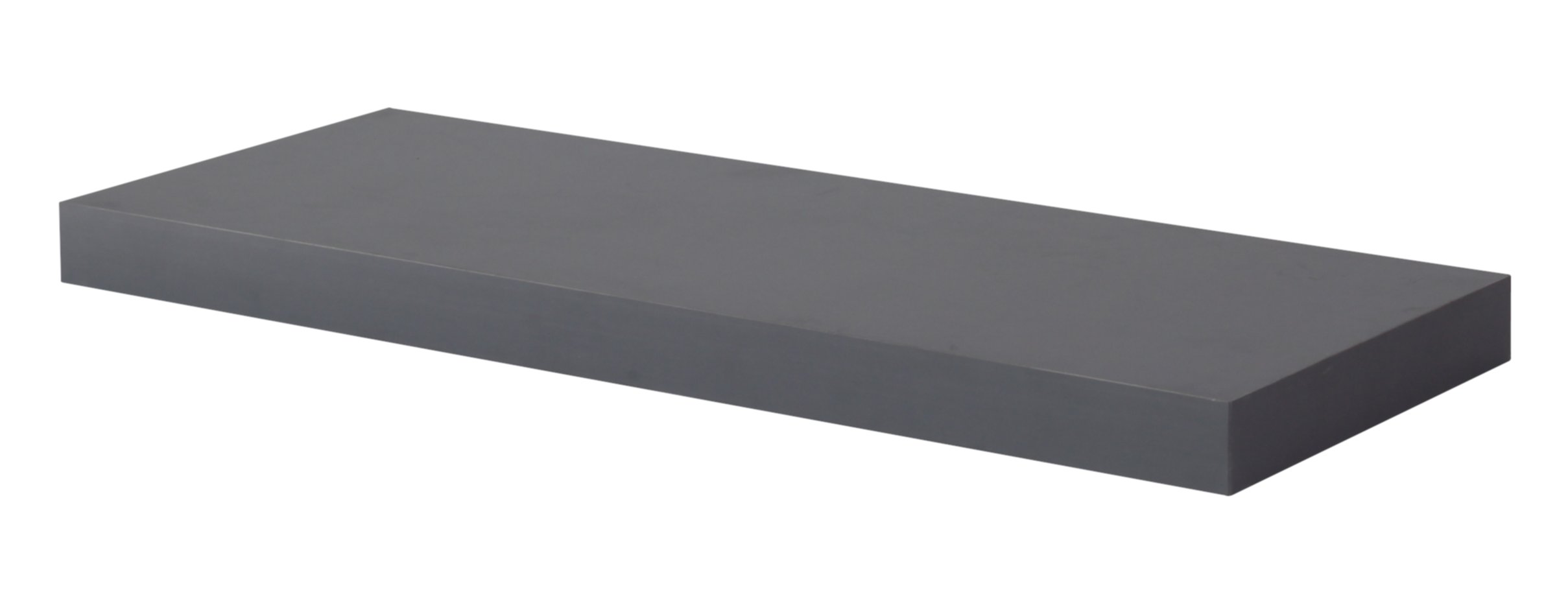 Tablette DS4 MDF 38 mm 90 x 23,5 cm gris - DECO SYSTEM