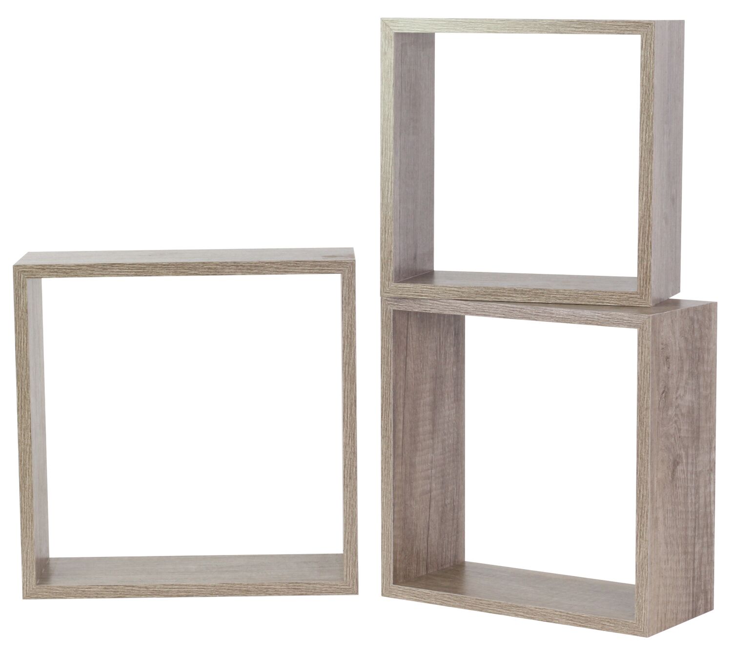 Set de 3 cubes 12 mm x 30 x 30 cm sanoma - DECO SYSTEM