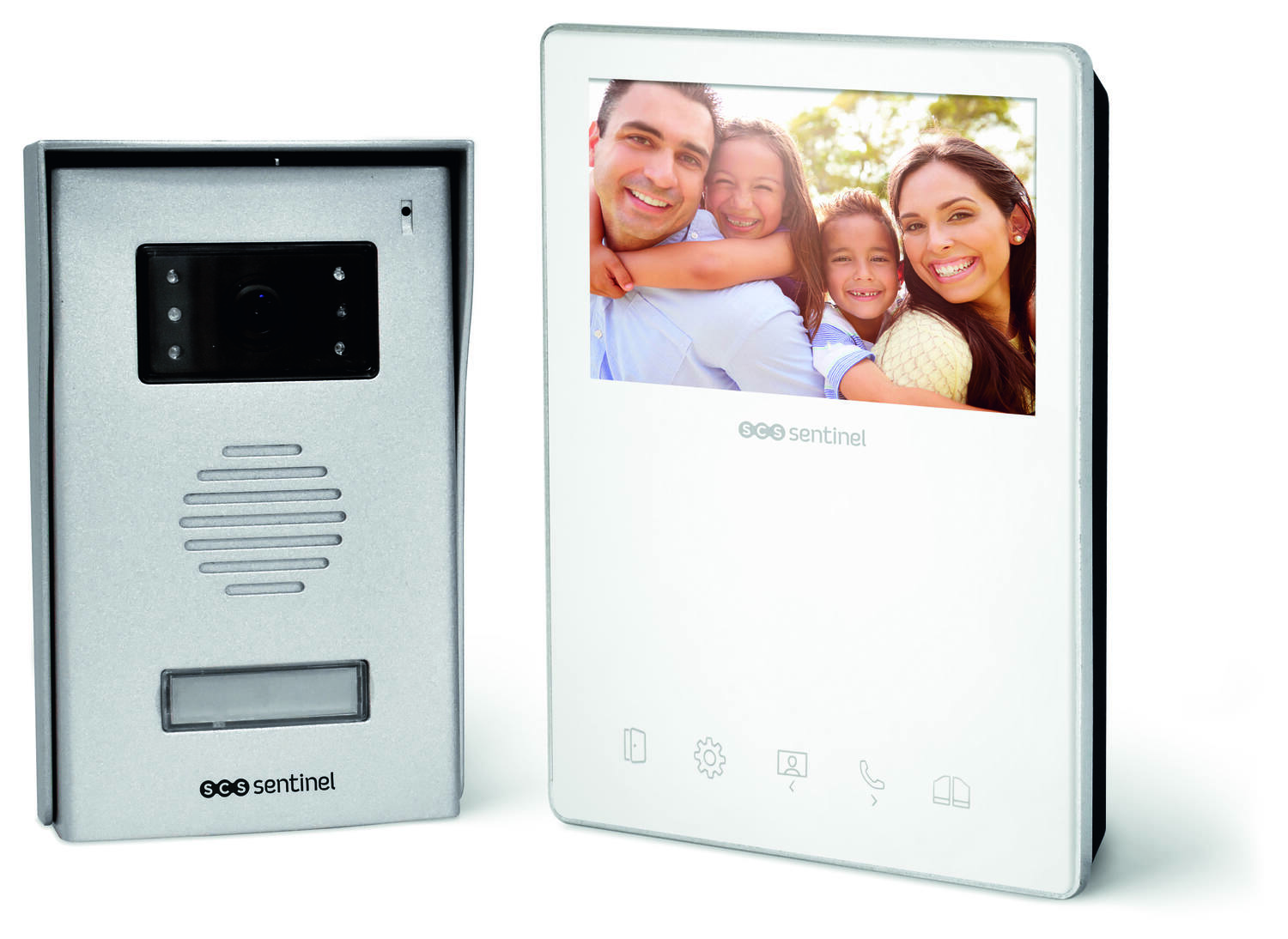 Interphone vidéo filaire, VisioDoor 4.3+ - SCS SENTINEL