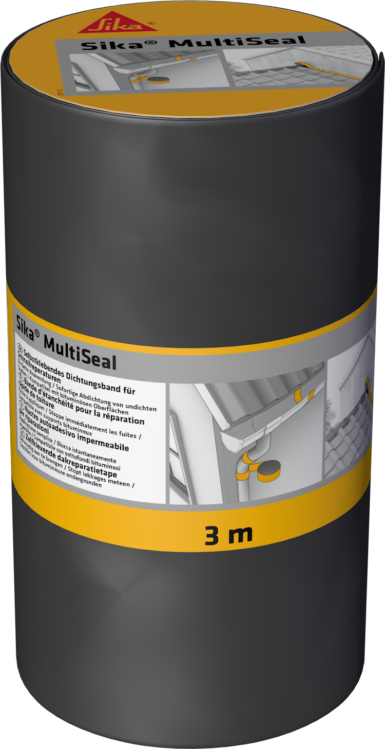 Bande d'étanchéité autocollante à froid Sika Multiseal gris  20 cm x 3 m - SIKA