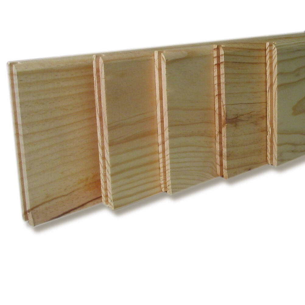 Plinthe pin rustique 2000 x 70 x 10 mm - SUPBOIS