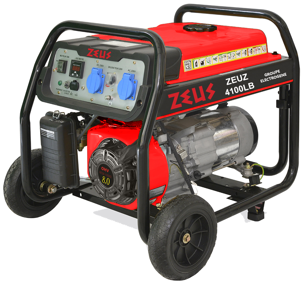 Groupe électrogène essence 3300W - ZEUS