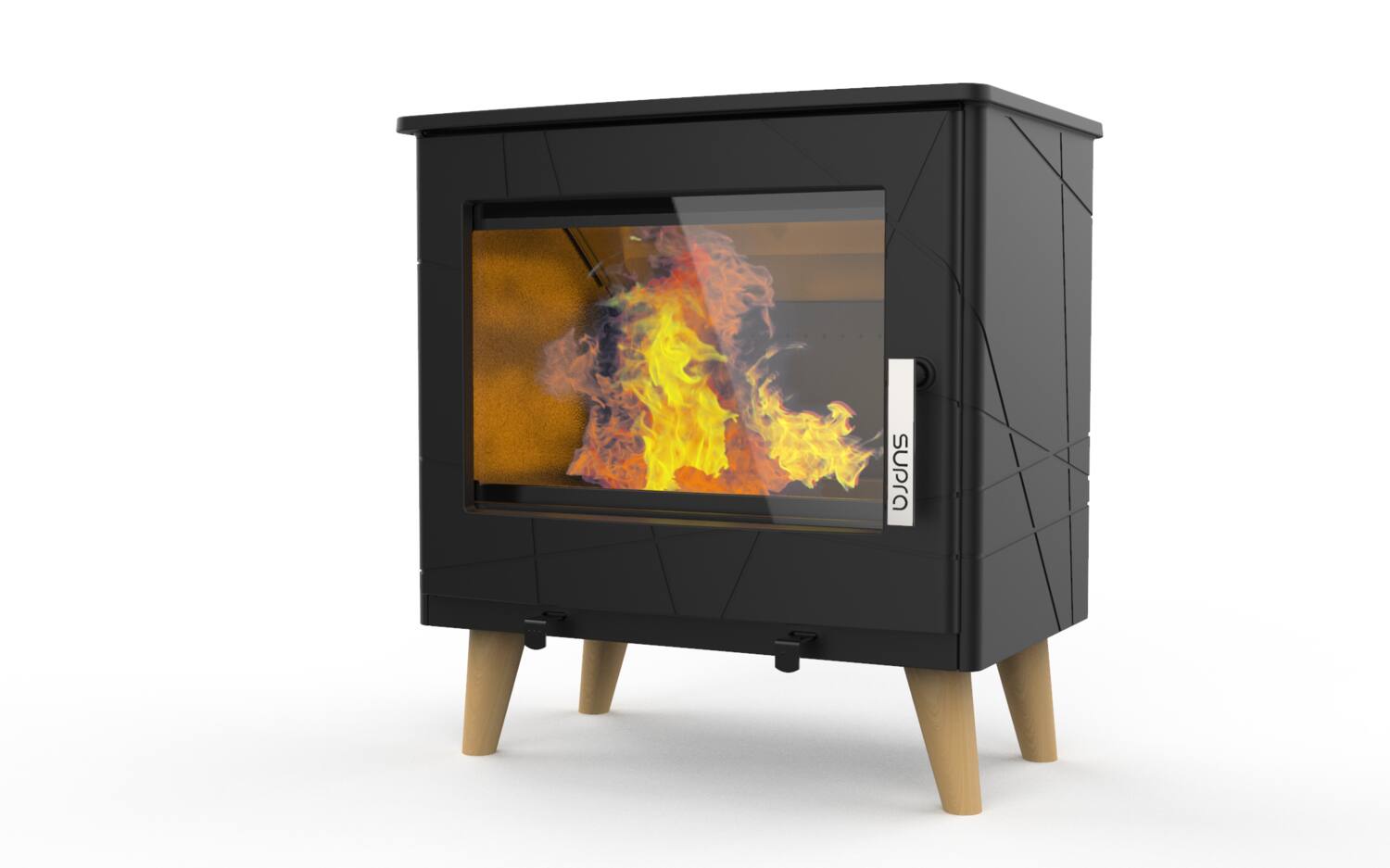 Poêle à bois Stina 7,3 kW - SUPRA
