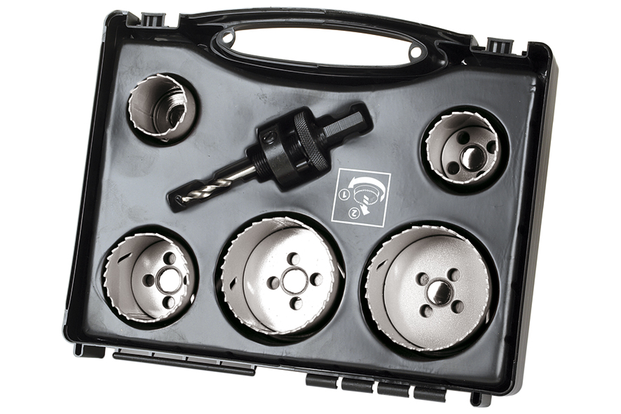 Coffret trépans Multimatériaux BIM - WOLFCRAFT