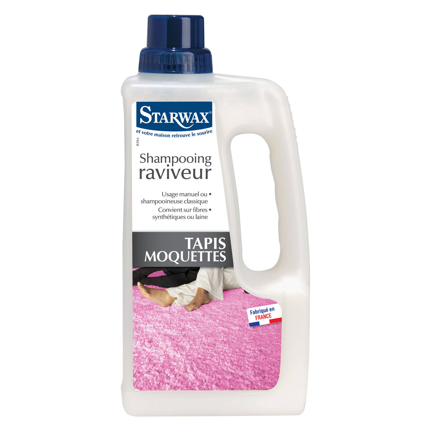 Shampooing Raviveur pour Tapis et Moquettes 1L - STARWAX