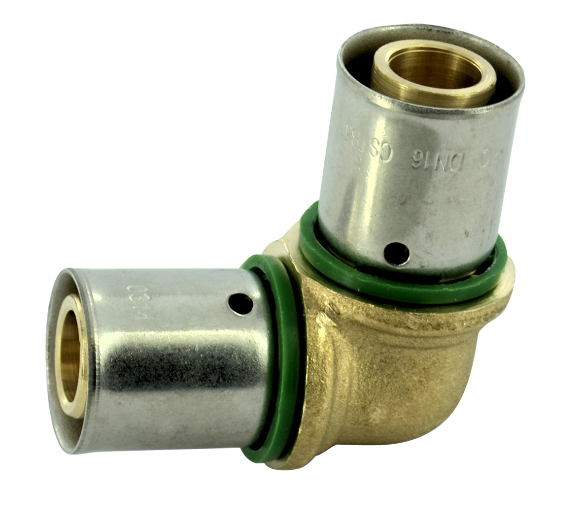 Coude PER à sertir pour tube PER D.16mm - NOYON & THIEBAULT