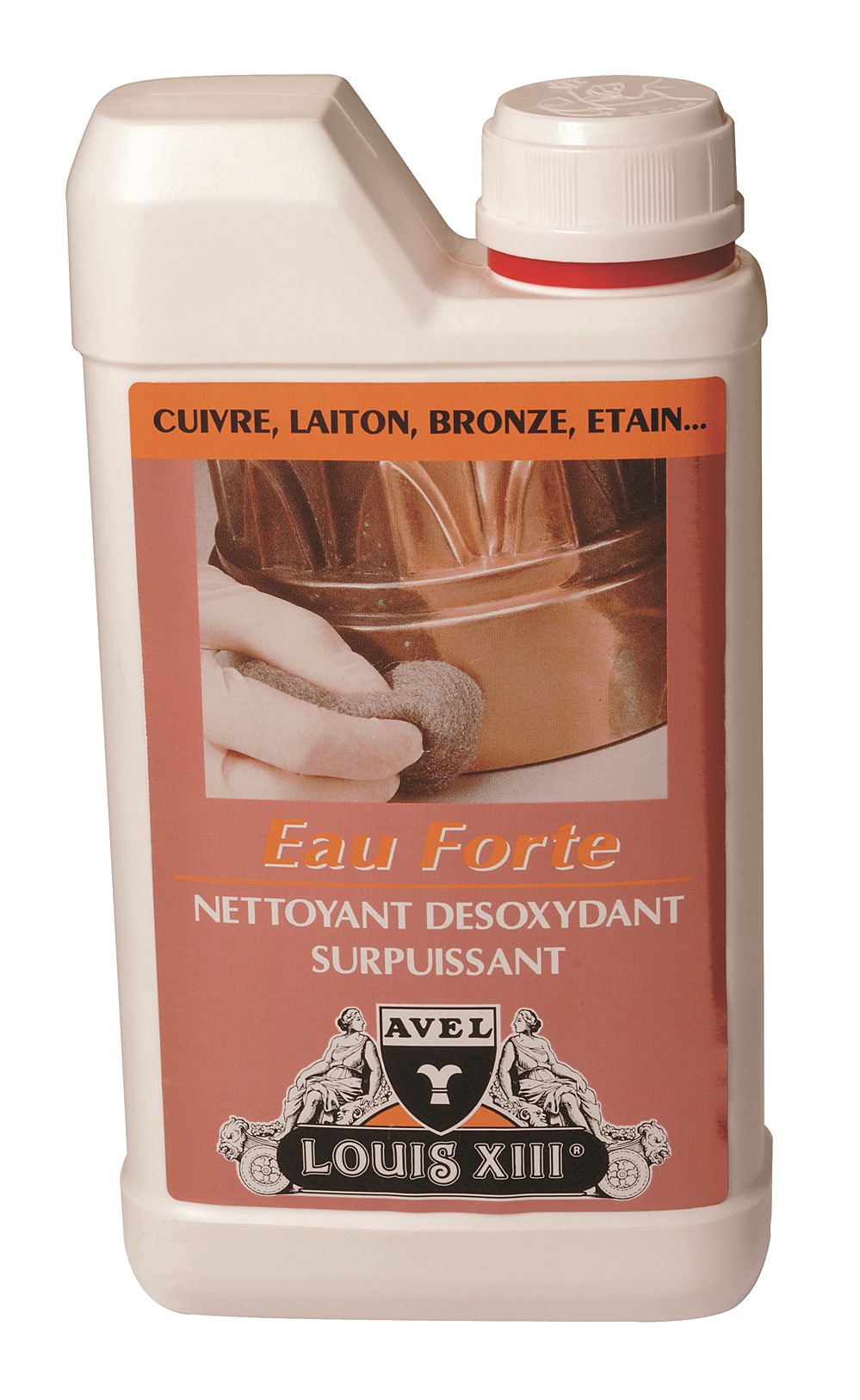 nettoyant désoxydant surpuissant pour le cuivre et ses alliages : laiton, bronze, l'étain...  - LOUIS XIII