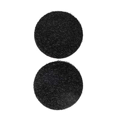2 pastilles adhésives extra strong noires