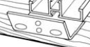 COUVRE-JOINT 10 MM ET 16 MM POUR PLAQUE PLANE ALVEOLAIRE