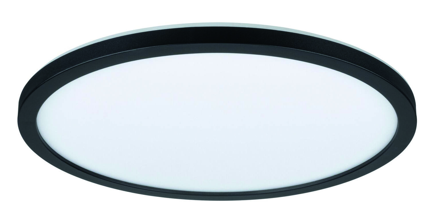 Panneau LED Atria Shine Ø29,3cm 3000K Noir