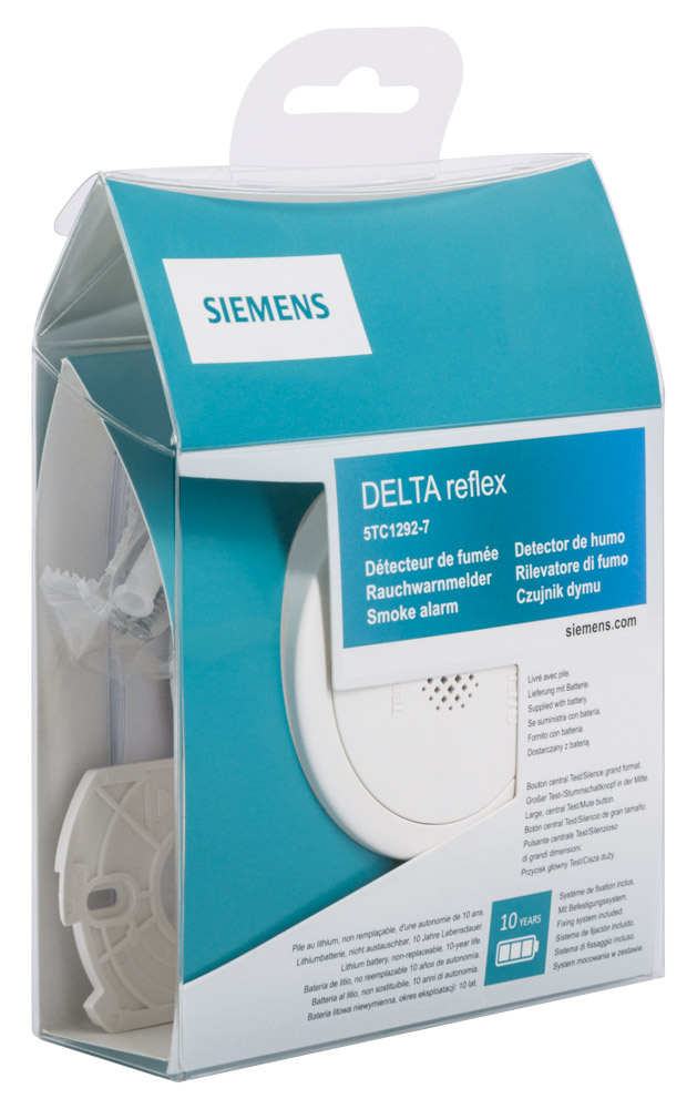 Détecteur de fumée 5TC1292-7 SIEMENS 10 ans