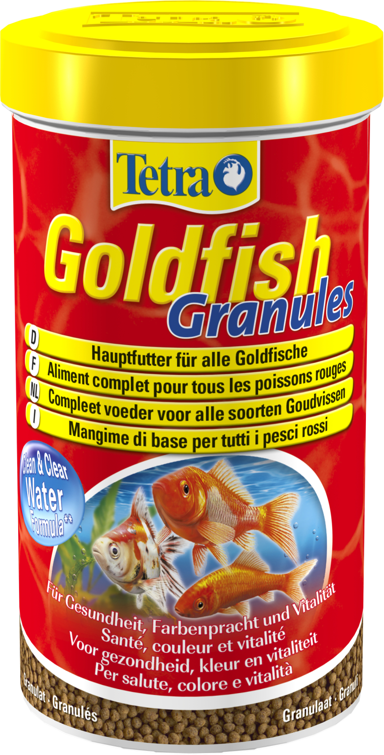 Aliment complet pour poissons rouges sous forme de granulés Goldfish 500 ml
