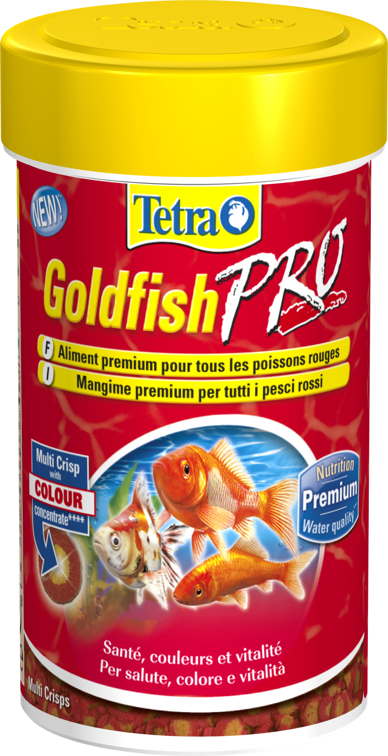 Aliment complet pour poissons rouges sou forme de crips Tetra Goldfish crips 100 ml
