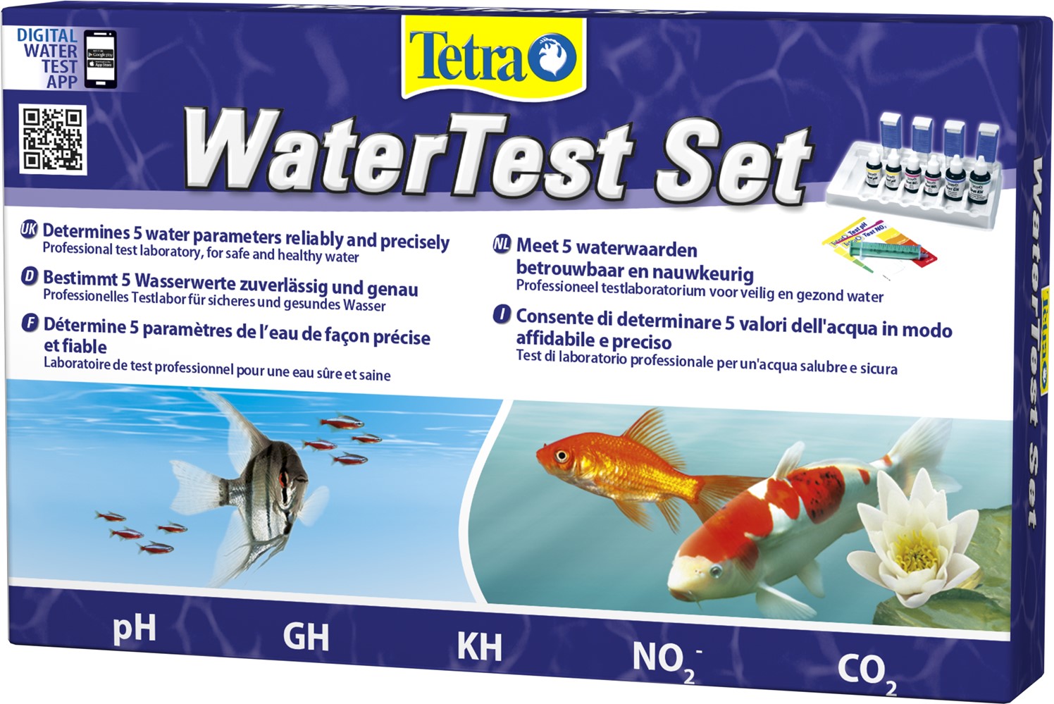Tetra WaterTest Set Test de l'eau 5 paramètres