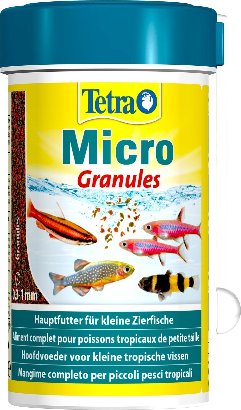 Aliment Complet Petits Poissons Microgranulés 100ml - TETRA