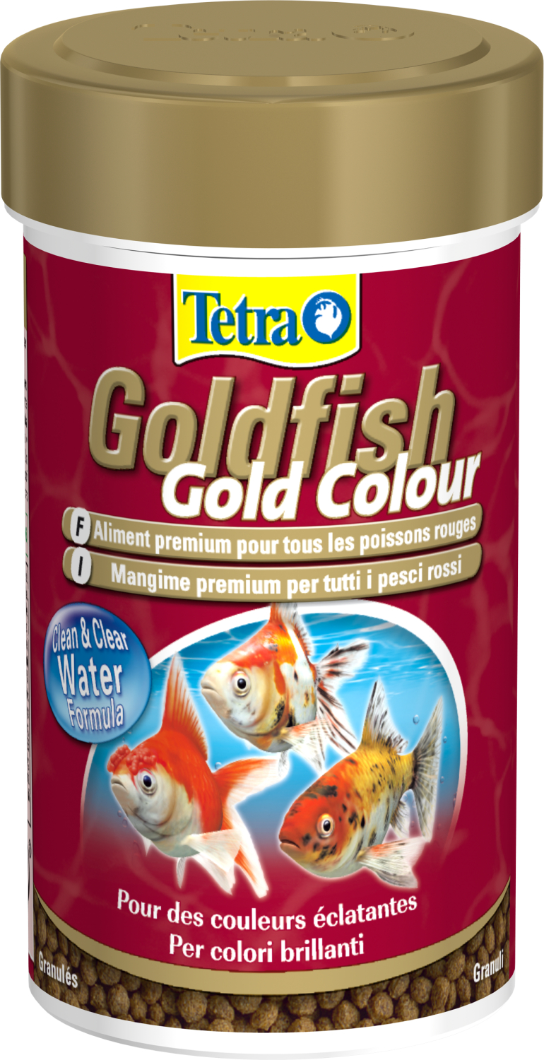 Aliment complet pour poissons rouges avec activateur de couleur Tetra Goldfish color 100 ml